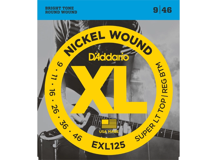 D'Addario EXL125 El. gitar strenger (009-046) 